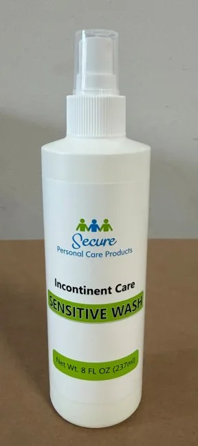 Secure Incontinent Care Sensitive Wash - 16 oz